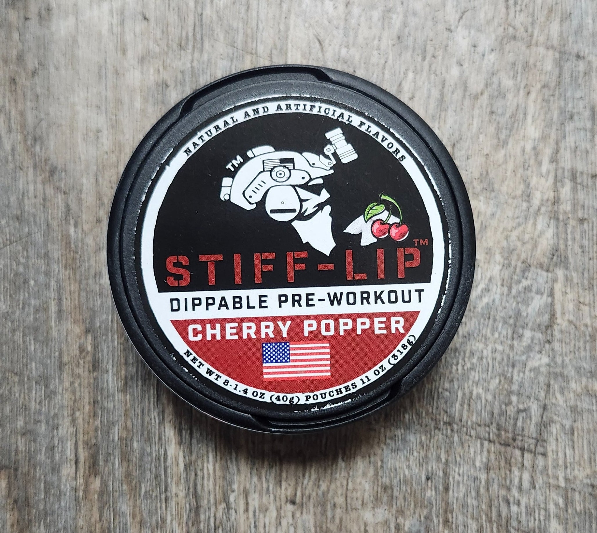 Stiff Lip Supplements 300mg Caffeine Pouches